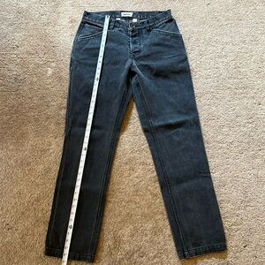 Taylor Stitch: The Camp Pant in Coal Chipped Canvas (32x32)